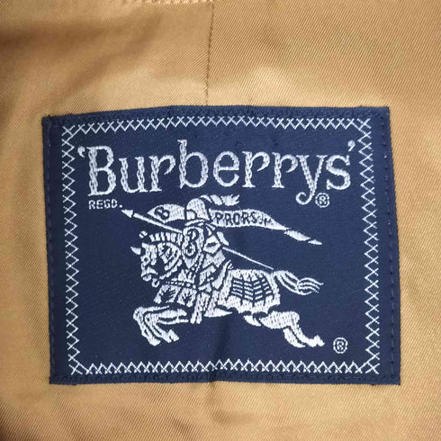 バーバリーズ BURBERRYS ノバチェックライナー付 比翼ステンカラーコート メンズ