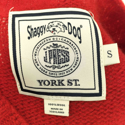 ジェイプレス J.PRESS Shaggy Dog スコットランド製 ウール ニット メンズ import:S