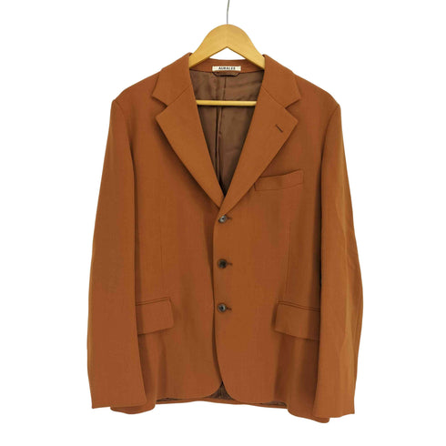 オーラリー AURALEE TENSE WOOL DOUBLE CLOTH JACKET メンズ JPN:4