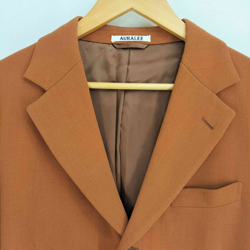 オーラリー AURALEE TENSE WOOL DOUBLE CLOTH JACKET メンズ JPN:4