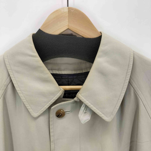 バーバリーズ BURBERRYS ノバチェックライナー付 比翼ステンカラーコート メンズ 165