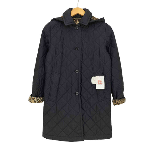 トラディショナルウェザーウェア Traditional Weatherwear 裏地レオパード 中綿 キルティングコート レディース JPN:34