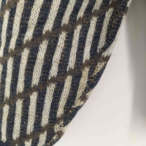 イヴサンローラン Yves Saint Laurent 70s tricots pour homme アルパカ モヘヤ混 Vネック ニット メンズ import:L