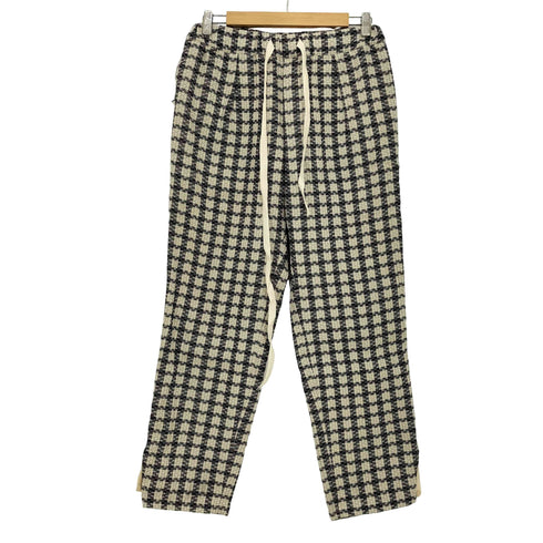 エムエーエスユー MASU 20aw JACQUARD CHECK PANTS メンズ JPN:48