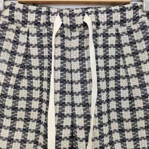 エムエーエスユー MASU 20aw JACQUARD CHECK PANTS メンズ JPN:48