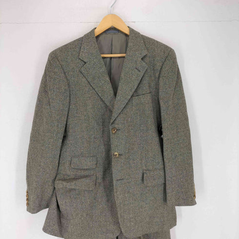 バーバリーズ BURBERRYS ネップ加工3Bテーラードジャケット スーツセットアップ メンズ 175