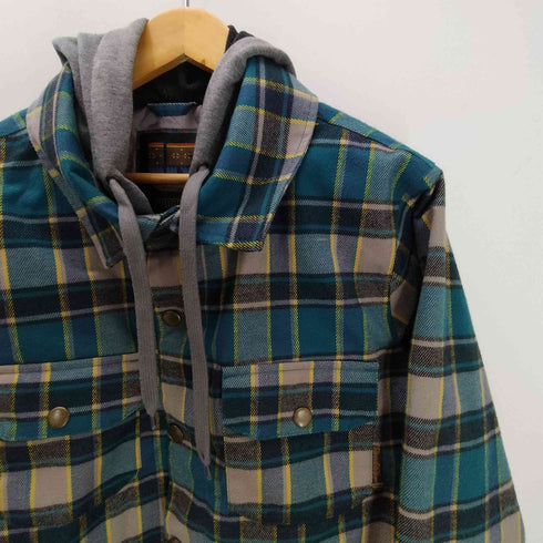 バートン BURTON チェック ハケットジャケット メンズ S