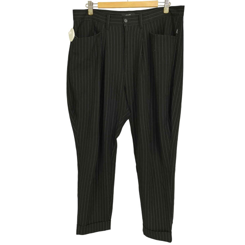 グラム glamb カールストライプクロップドスラックス メンズ JPN:L