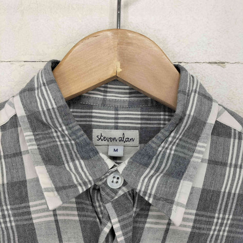 スティーブンアラン Steven Alan チェックシャツ メンズ M
