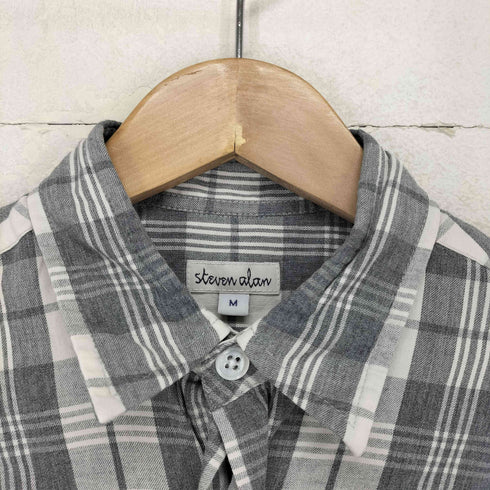 スティーブンアラン Steven Alan チェックシャツ メンズ M