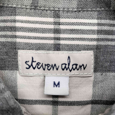 スティーブンアラン Steven Alan チェックシャツ メンズ M