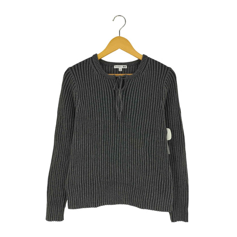 ユニクロジェイダブリューアンダーソン UNIQLO JW ANDERSON 24aw リブタイネックセーター レディース JPN:L