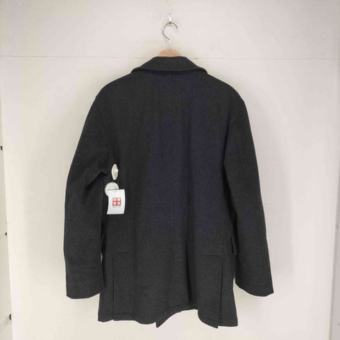 ファソナブル FACONNABLE 裏地キルティングウールピーコート メンズ L