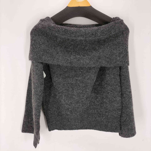 ラグナムーン LAGUNAMOON オフショルフレアスリーブニットプルオーバー レディース FREE