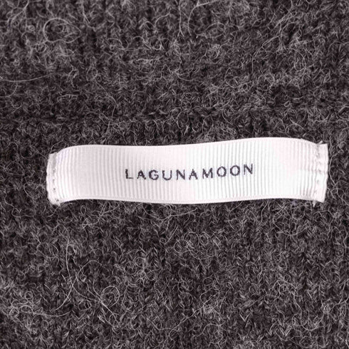 ラグナムーン LAGUNAMOON オフショルフレアスリーブニットプルオーバー レディース FREE