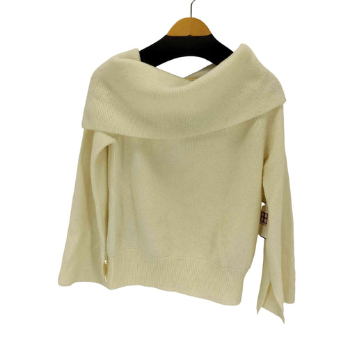 ラグナムーン LAGUNAMOON オフショルフレアスリーブニットプルオーバー レディース FREE