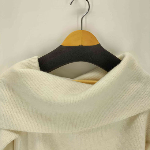 ラグナムーン LAGUNAMOON オフショルフレアスリーブニットプルオーバー レディース FREE