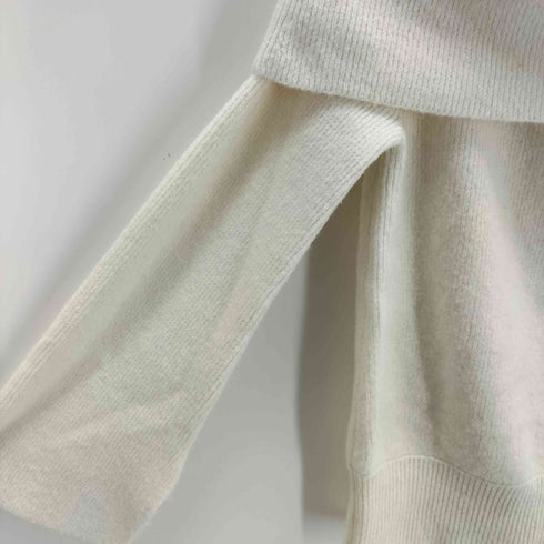 ラグナムーン LAGUNAMOON オフショルフレアスリーブニットプルオーバー レディース FREE