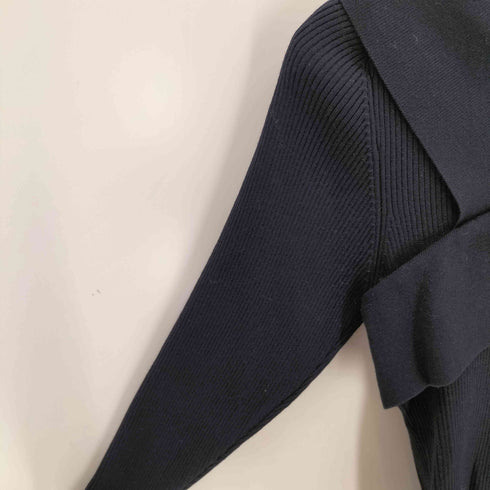 ジャスグリッティー JUSGLITTY アシメリブニット レディース JPN:2