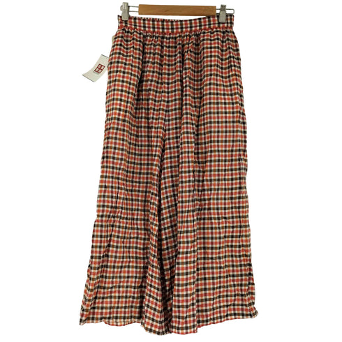 トゥービーバイアニエスベー To b. by agnes b. チェック キュロットパンツ レディース 38