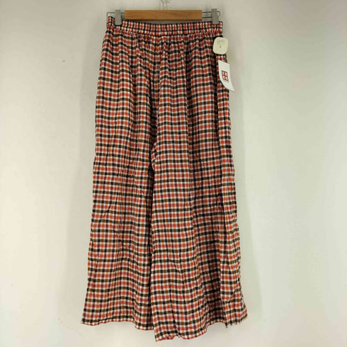 トゥービーバイアニエスベー To b. by agnes b. チェック キュロットパンツ レディース 38