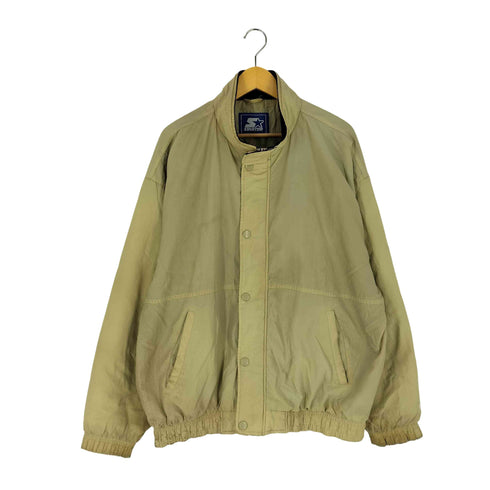 スターター STARTER 90S 裏地フリース パテッドジャケット メンズ import:L