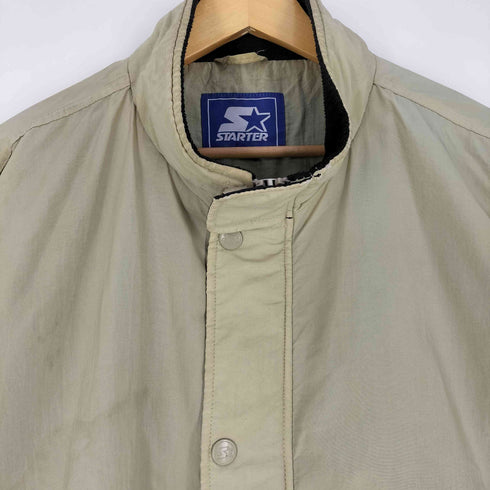 スターター STARTER 90S 裏地フリース パテッドジャケット メンズ import:L