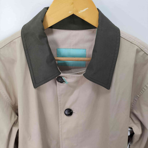 InstantFunk 比翼 バックボタンデザイン ステンカラーコート レディース JPN:2