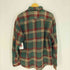 Johnny Cotton 90S USA製 チェック柄 フラップポケット フランネルシャツ メンズ import:M