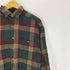 Johnny Cotton 90S USA製 チェック柄 フラップポケット フランネルシャツ メンズ import:M