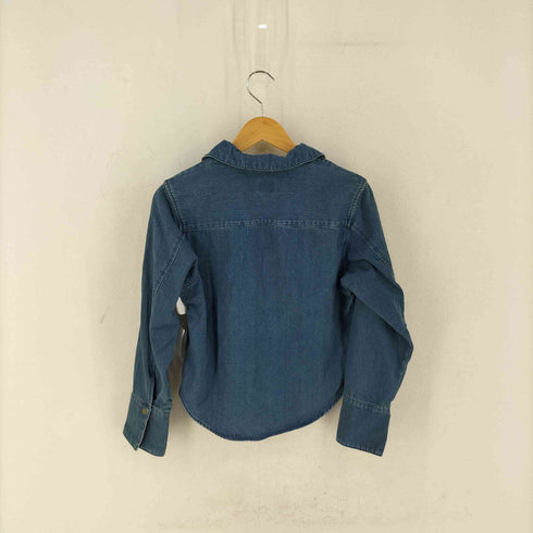 シマロンジーンズ CIMARRON JEANS レースアップデニムシャツ レディース FREE