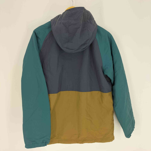 エルエルビーン L.L.Bean 裏地キルティング ロゴワッペン 切替 マルチカラー マウンテン パーカー メンズ import:L