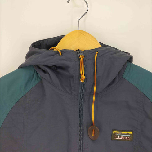 エルエルビーン L.L.Bean 裏地キルティング ロゴワッペン 切替 マルチカラー マウンテン パーカー メンズ import:L