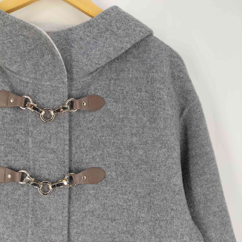 ドゥ クラッセ Do CLASSE made by hand カシミヤ混 フック リバーコート レディース JPN:7号