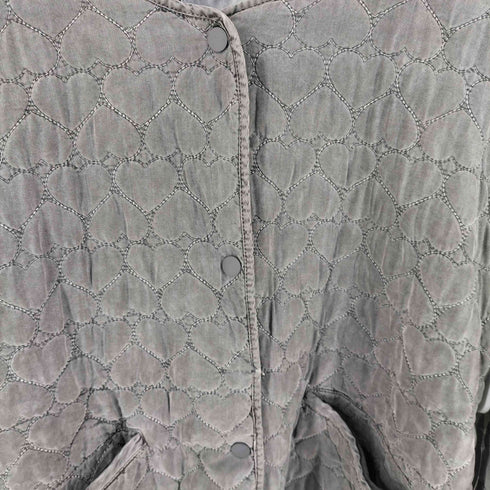 ザラ ZARA ハートキルティングジャケット レディース import:L