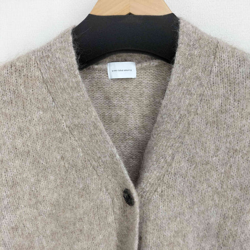 ユナイテッドアローズグリーンレーベルリラクシング UNITED ARROWS green label relaxing 24AW アルパカシャギー Vネックカーディガン レディース FREE
