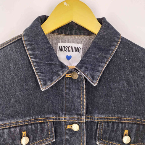 モスキーノ MOSCHINO 00s 3rd デニムジャケット レディース JPN:9号