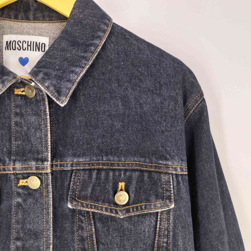 モスキーノ MOSCHINO 00s 3rd デニムジャケット レディース JPN:9号