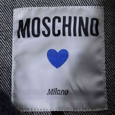 モスキーノ MOSCHINO 00s 3rd デニムジャケット レディース JPN:9号