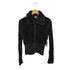 XOXO ファー切替 ジップアップニット Y2K レディース import:L