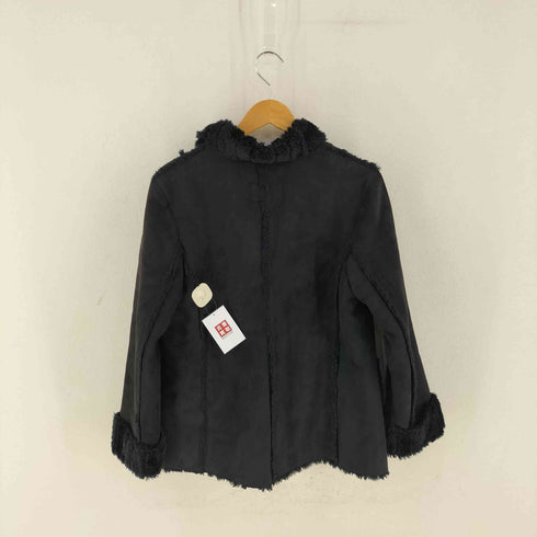 バレンザポースポーツ VALENZA PO SPORTS フェイクムートン ジャケット Y2K レディース JPN:40