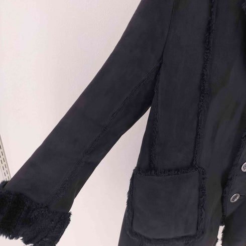 バレンザポースポーツ VALENZA PO SPORTS フェイクムートン ジャケット Y2K レディース JPN:40