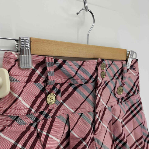 バーバリーブルーレーベル BURBERRY BLUE LABEL ノバチェック キュロット ミニ スカート Y2K レディース 36
