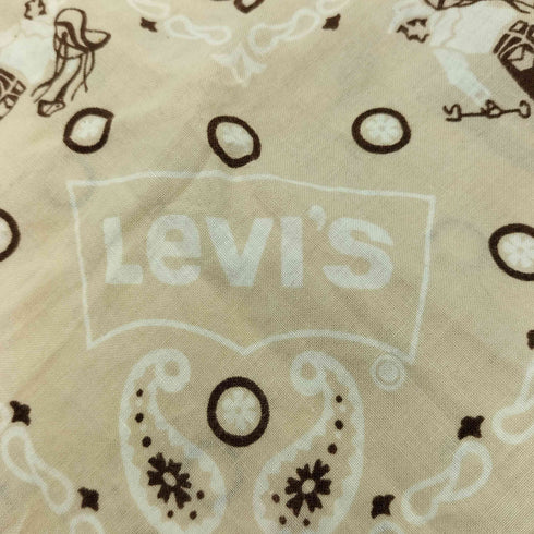 リーバイス Levis 60S ロゴ カーボーイ ペイズリー バンダナ メンズ