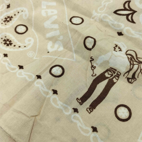 リーバイス Levis 60S ロゴ カーボーイ ペイズリー バンダナ メンズ