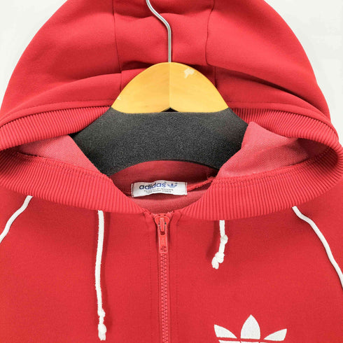 アディダス adidas 80s トレフォイルロゴ刺繍 ハーフジップパーカー メンズ JPN:M