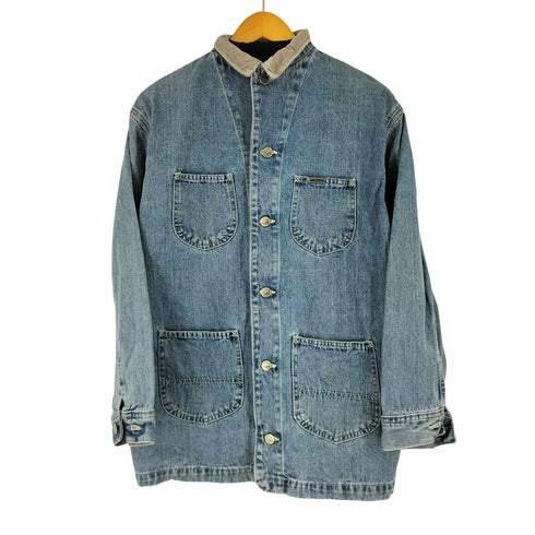 リー Lee 90S USA製 RIVETED デニムカバーオール メンズ import:M