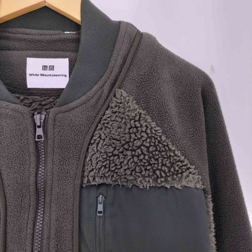 ホワイトマウンテニアリング WHITE MOUNTAINEERING フリースオーバーサイズジャケット メンズ