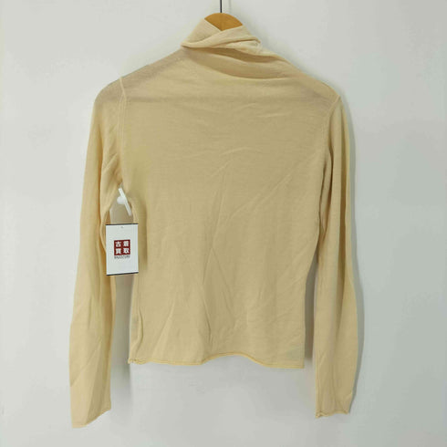 ジョンスメドレー JOHN SMEDLEY イングランド製 ウール ハイネックセーター レディース