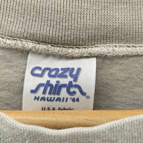 クレイジーシャツ CRAZY SHIRTS Adopt-a-cat 猫 アニマル プリント Tシャツ メンズ import:L